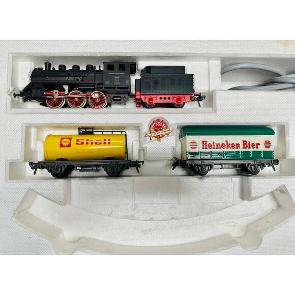 Beginners 1976 HO Fleischmann Train Set with Transformer Missing Track - AS IS - Picture 3 of 14